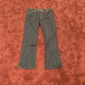 Seven7 Women's Dark Blue Boot Cut Jeans